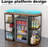 Mini Fridge Cabinet,Refrigerator shelves with Power Outlet-25403088
