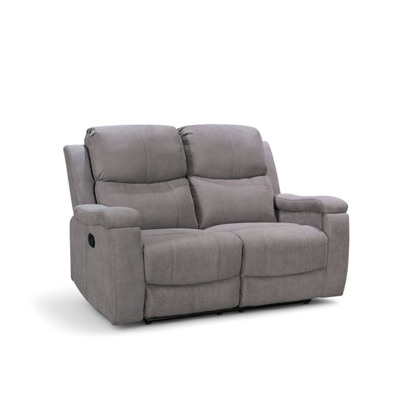 Reclining Sofa, Light Grey, 2
