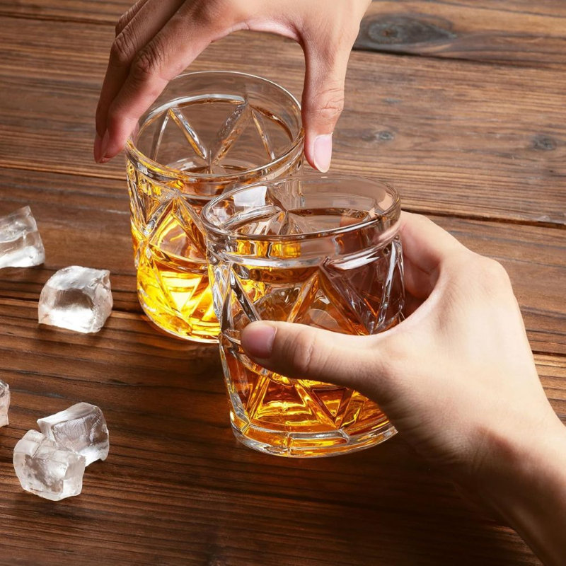 2-Pieces Premium Whiskey Glasses