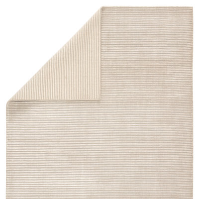 Tapis gris en soie Nico