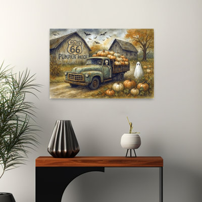 Route 66, art contemporain automnal