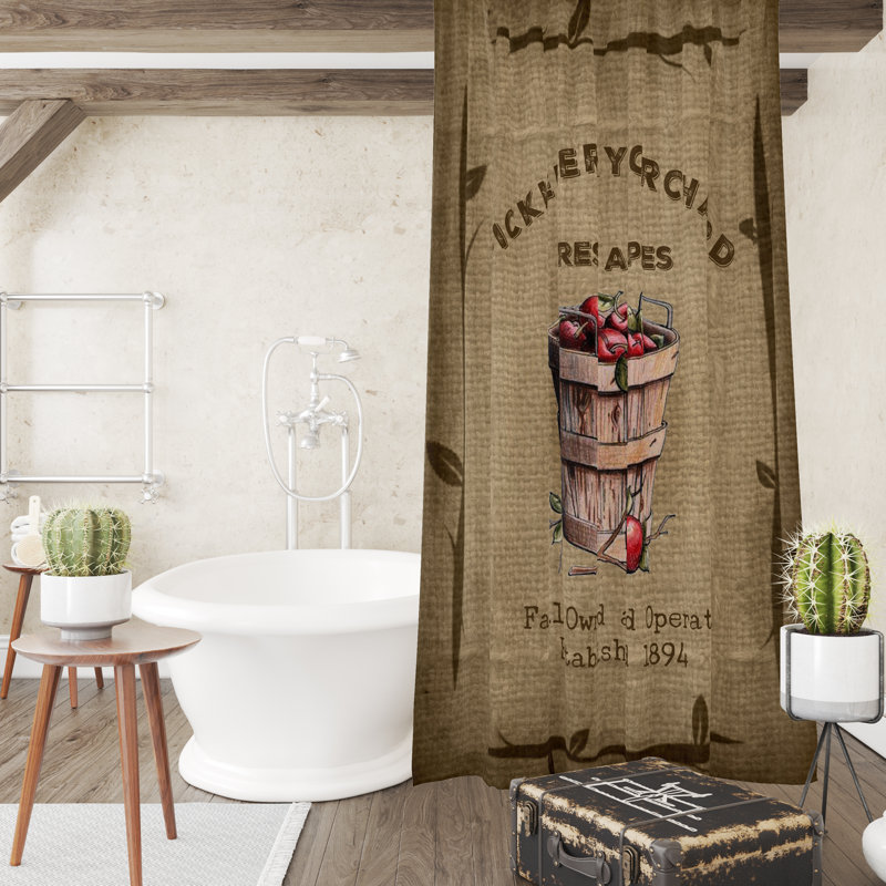 Shower Curtain, 72'' H x 70'' W