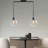 Concow 2 - Light Dimmable Black Kitchen Island Pendant-382921371