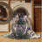 Machine Washable Botanical Gray Area Rug-26256858