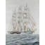 «Ship By A Cloudy Day», reproduction sur toile