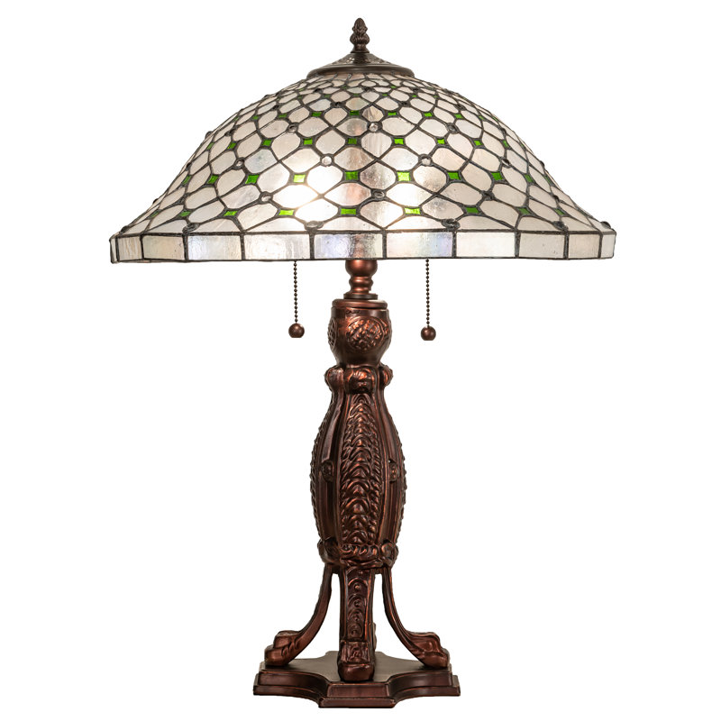 25" High Diamond & Jewel Table Lamp