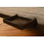 Lit superposé HuneyCutt avec couchette et plateau en chocolat noir, matelas non inclus-1198074631-1198074627