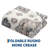 Vintage Area Rug for Living Room - Soft Low-Pile, Machine Washable, Non-Slip & Mark Resistant Carpet - Non-Shedding - Bedroom & Dining Decor - 9x12ft (274x366cm), Cream White, US Specs-668737101-668737100