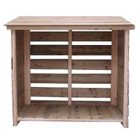 121.92cm W x 60.96cm D Wood Log Store