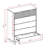 Granville 38" Modern Solid Wood Dresser with 5 Drawers in Light Gray-1148915331