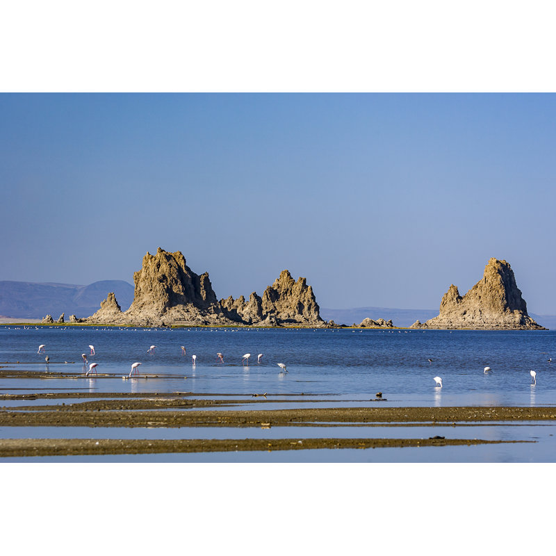 Boysen Lake Abhe by VUSLimited - Wrapped Canvas Print, 30cm H x 46cm W x 3.8cm D