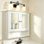 W H Medicine Cabinet Mirror