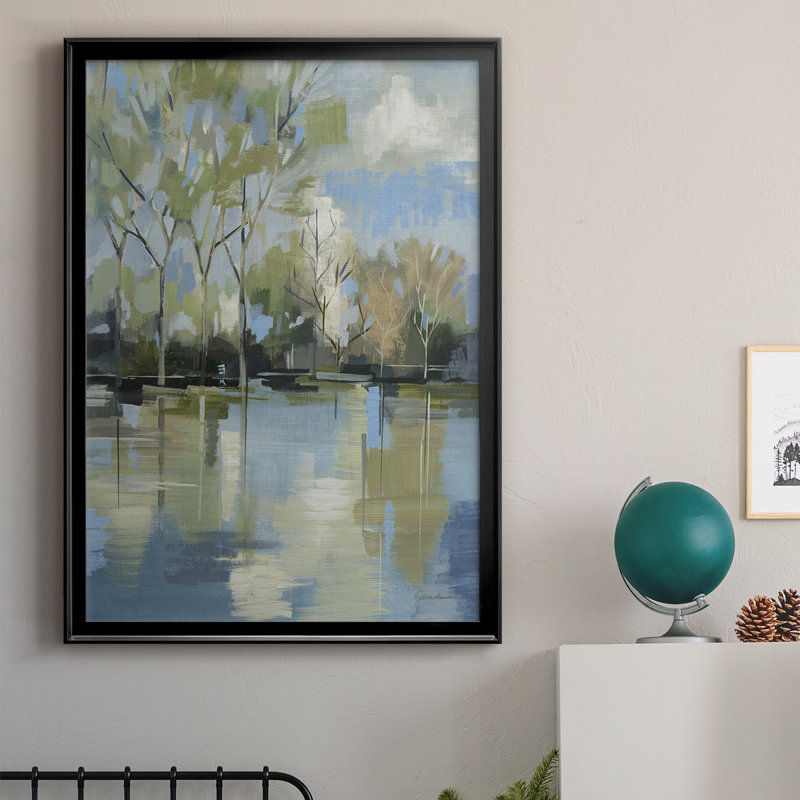 «Enchanted Forest II», reproduction encadrée de qualité supérieure - prête à être accrochée, H 42,5 po x l 30,5 po x P 1 po