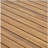 Outdoor 69" Solid Wood Dining Table