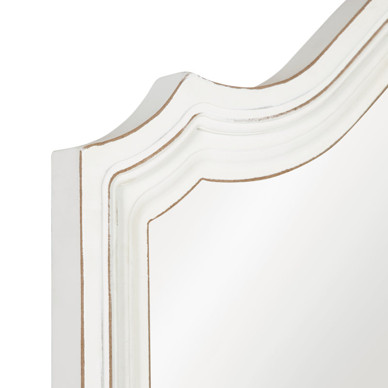 Miroir d'appoint Audrina Darien, Blanc