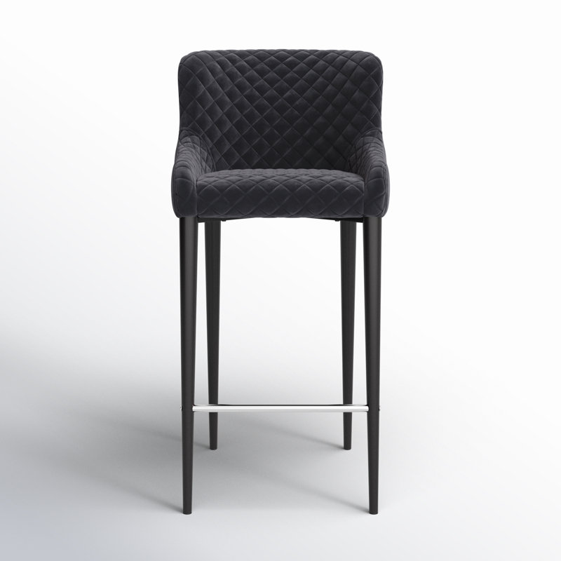Carly Counter & Bar Stool, Gray, Counter Stool (26" Seat Height)