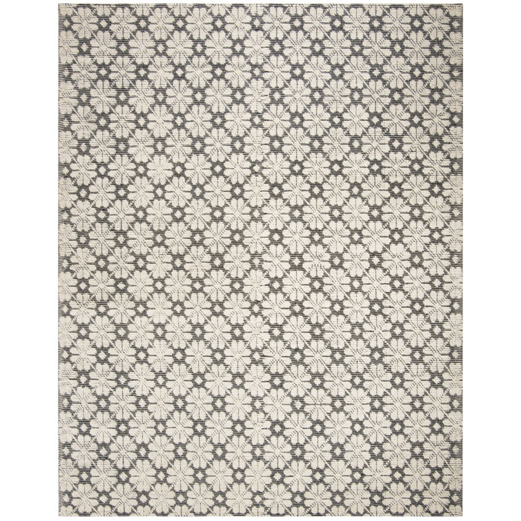 Kelton Hand Woven Wool Floral Rug