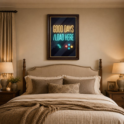 Art mural sur toile Good Good