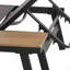 SALON WATERLOO CHAISE AVEC TABLE EN BOIS ATTACHÉE (ensemble de 2)