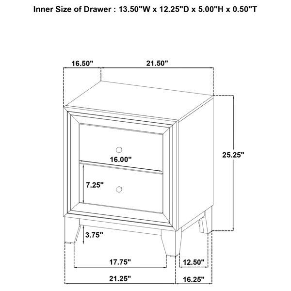 Dimensions du produit