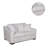 Teneka Upholstered 65'' Loveseat