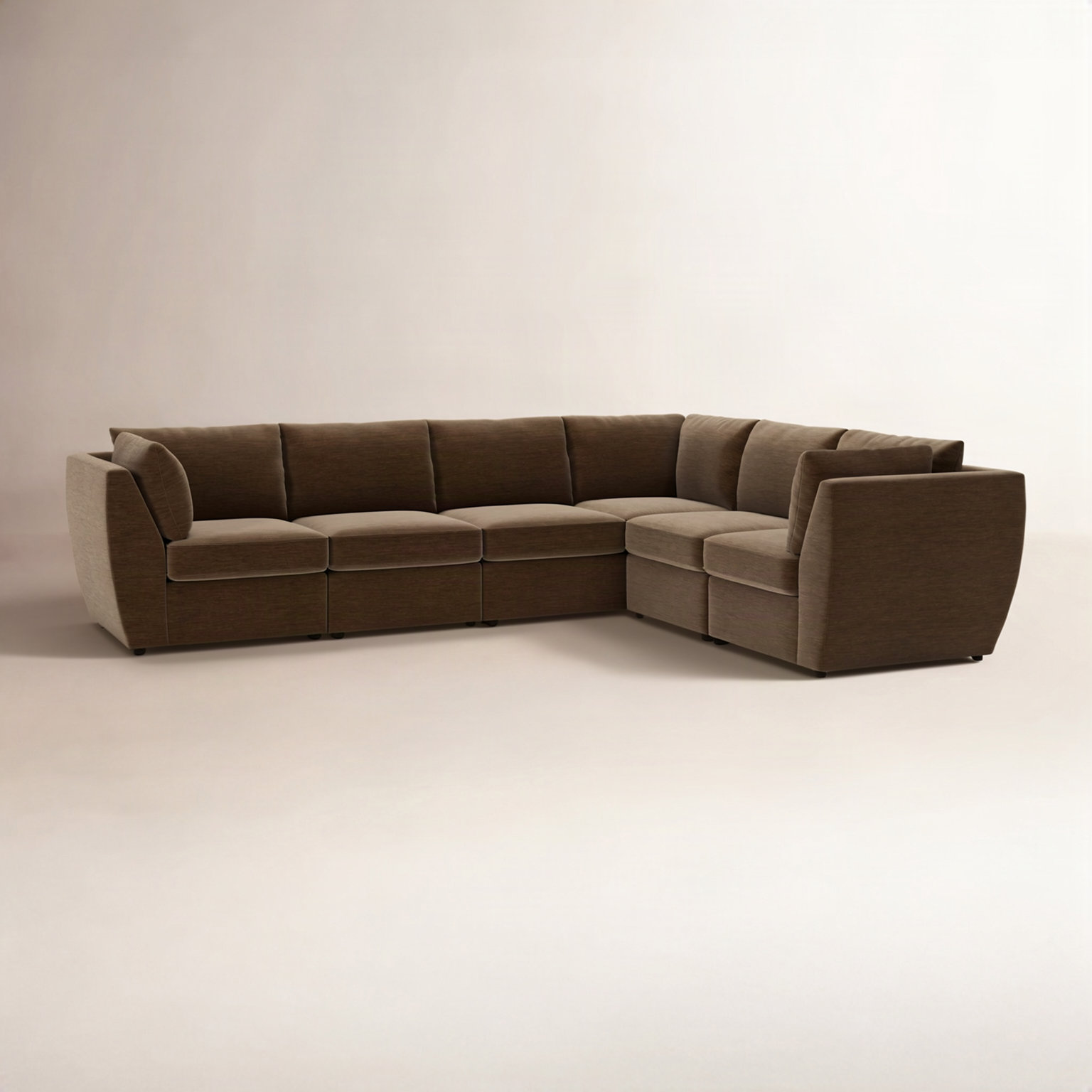 Caldwell Modular Reversible Sectional, Evan Bark