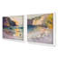 Ensemble de 2 pièces Nocturne Sunset Soiree encadrées par Azure Artisanal Studio-502070117-502070118