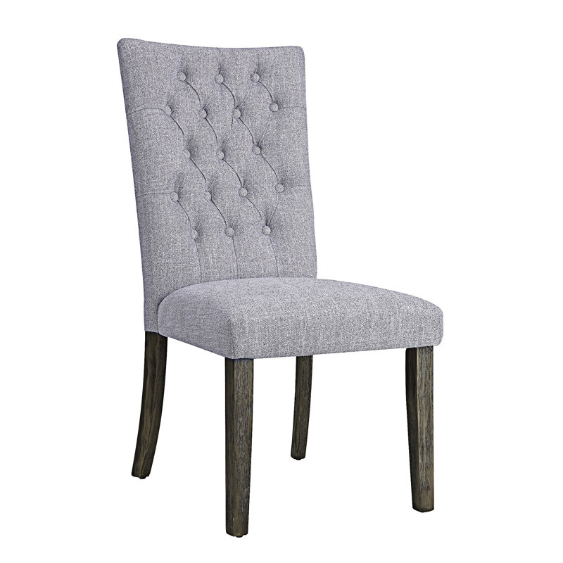 Chaise d'appoint rembourrée (ensemble de 2)