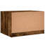 Coffee Table with Glass Doors 68 x 50 x 42 in.-683582673