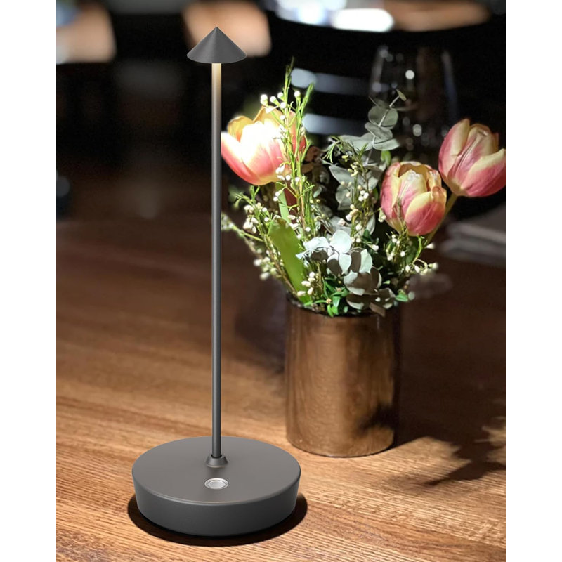 Rechargeable Cordless LED Table Lamp With 6000Mah Battery, Waterproof, Touch Dimmable, Portable Desk Light For Indoor And Outdoor Use