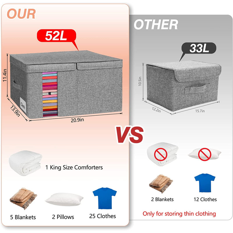 Bac de rangement en tissu Latitude Run®