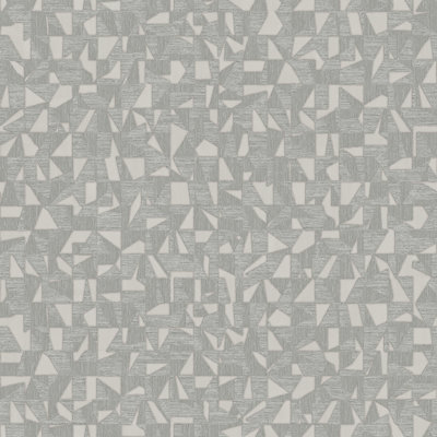 Asymmetrical Design Shimmering Geometric Shapes Wallpaper