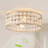 20'' Boho Capiz Caged Ceiling Fan with Light Kit and Remote Control