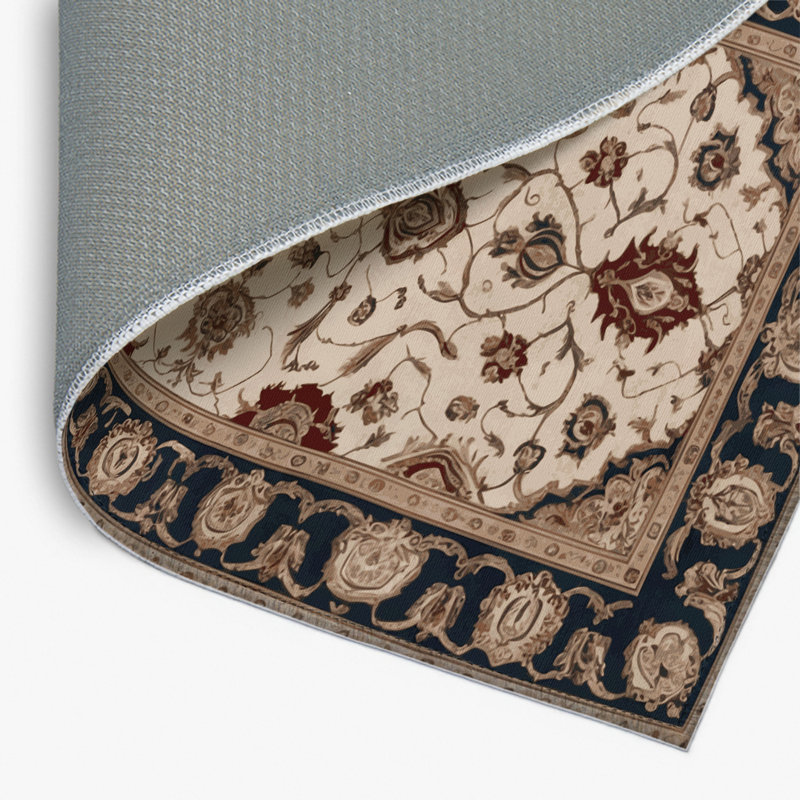 Tapis d'intérieur et d'extérieur brun français, Rectangulaire 2 pi x 3 pi