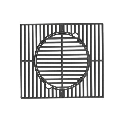 Monument Grills Cast Iron Grill Grate Measures 16.34×9.45 Inches×2+Φ12 For M415BZ, M425