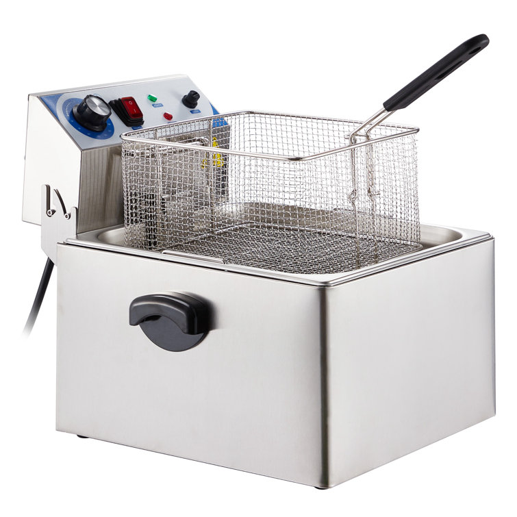 DreamDwell Home 1700 Watt 6 Indoor Turkey Fryer