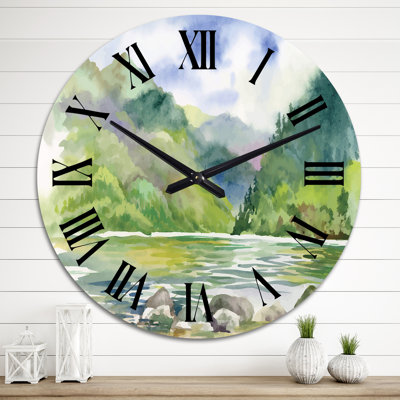Horloge murale surdimensionnée