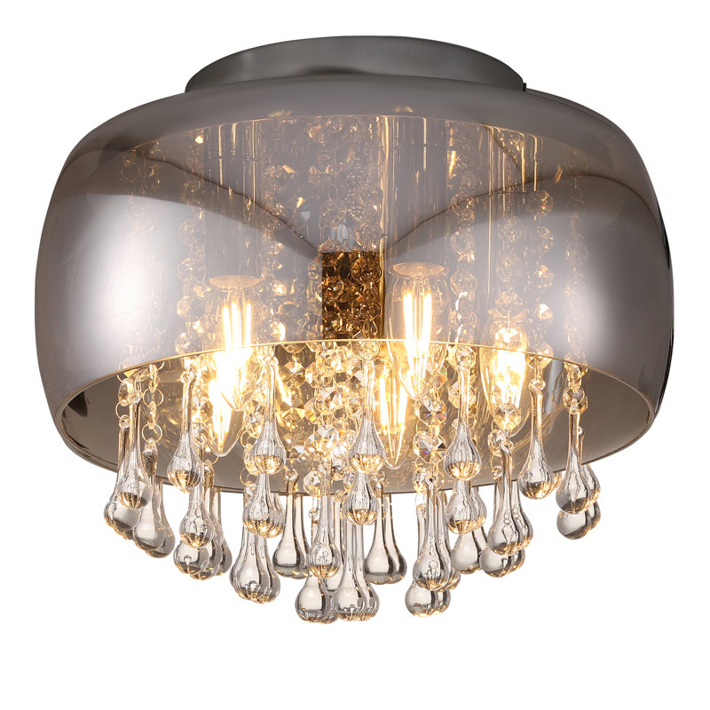 Harvell 1-Light 109.22cm Flush Mount