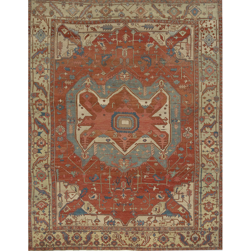 Antique One-of-a-Kind 11'5" X 14'4" Area Rug