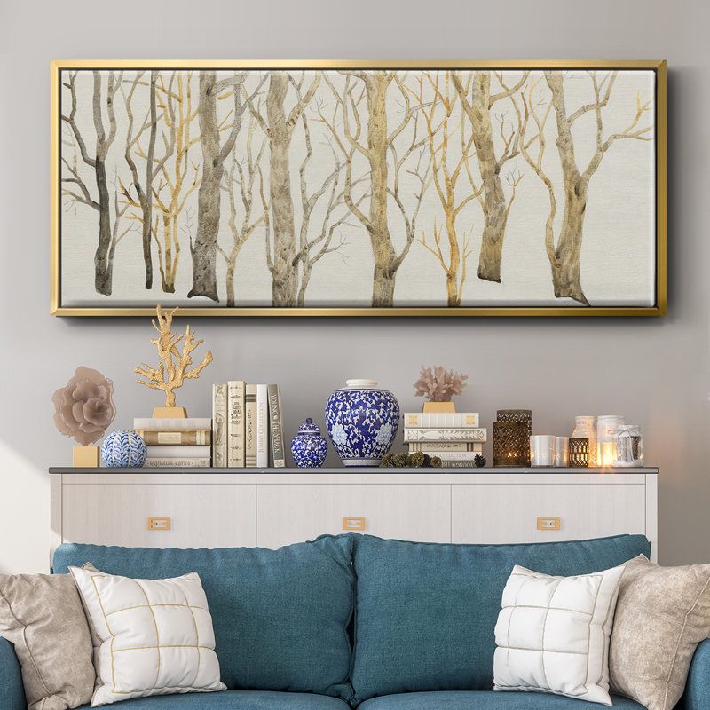 «Bare Trees I», toile encadrée