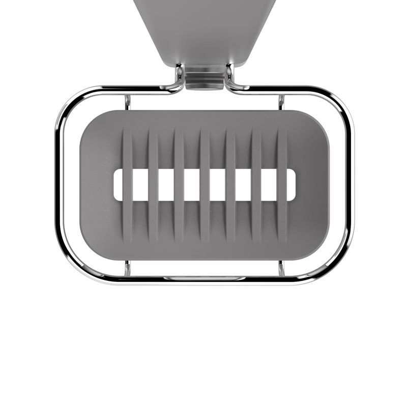 Adjustable Stainless Steel Over-Door Shower Caddy