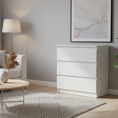 70cm W 3 - Drawer Chest of Drawers