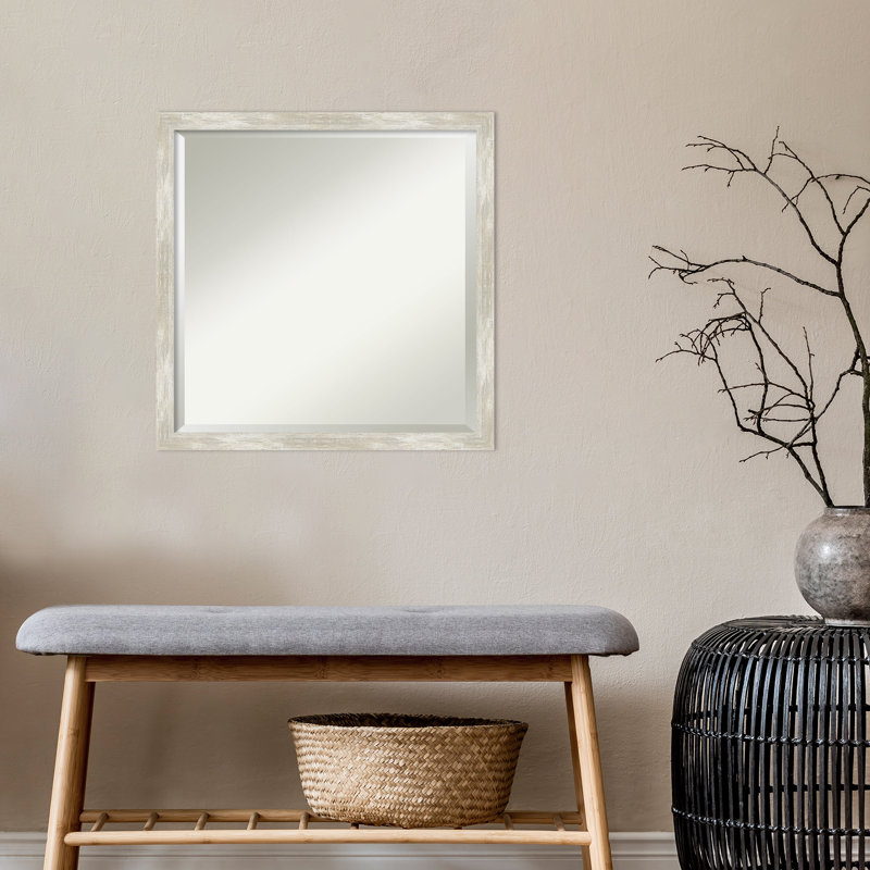 Miroir d'appoint mural Jozo, 22 po x 22 po