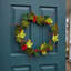 Wool Felt Berries Wreath