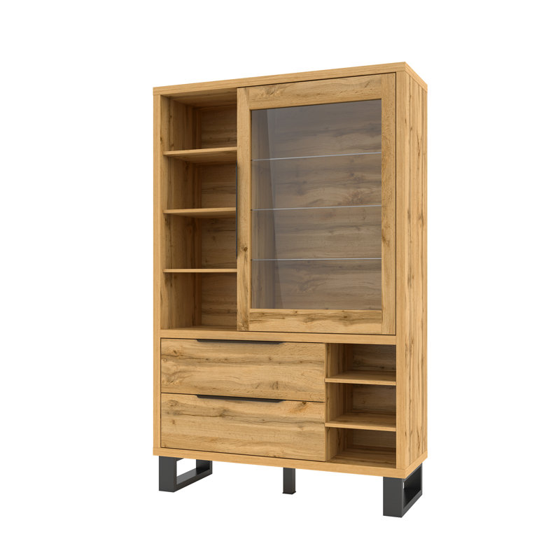 Erik Display Cabinet, Wotan Oak