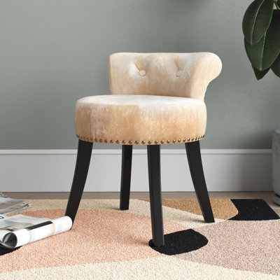 Thjodulf Solid Wood Accent Stool