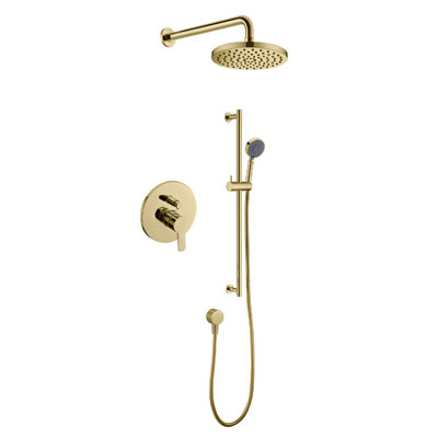Vienna Complete Shower System with Rough in-Valve