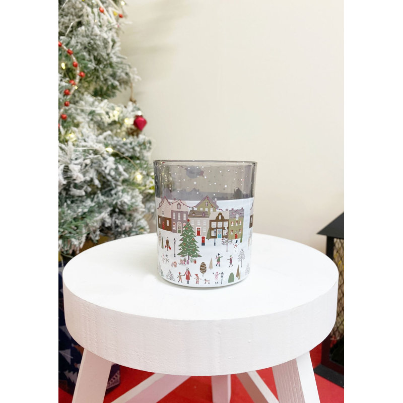Glass Tabletop Tealight Holder