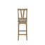 Fauteuil à hauteur de comptoir à lattes-1253891367
