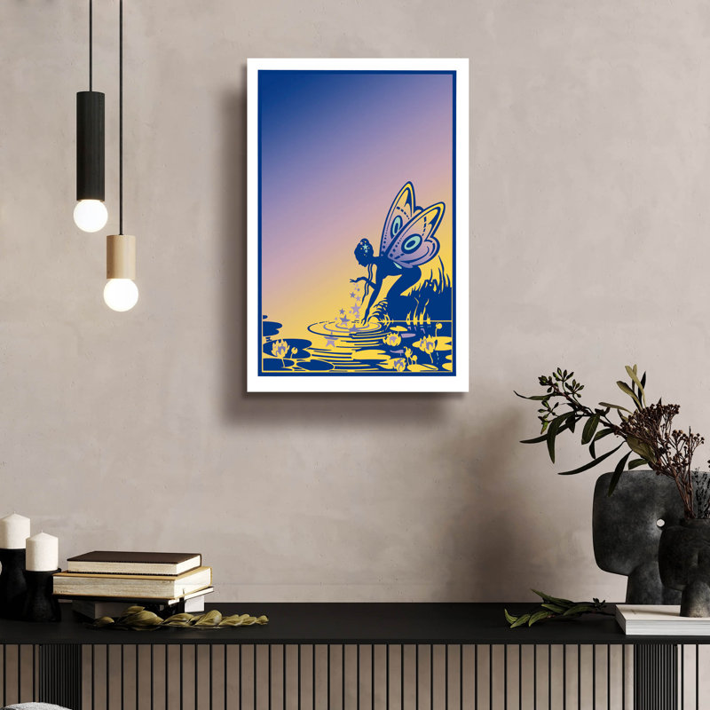 «New Fairy» par David Chestnutt, H 24 po x l 16 po x P 0,2 po